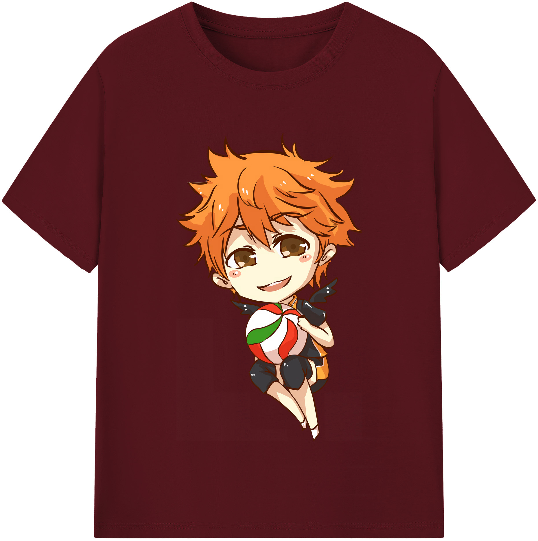（画像用） ハイキュー!! Haikyu!! 綿100％半袖Tシャツ（フロントプリント）